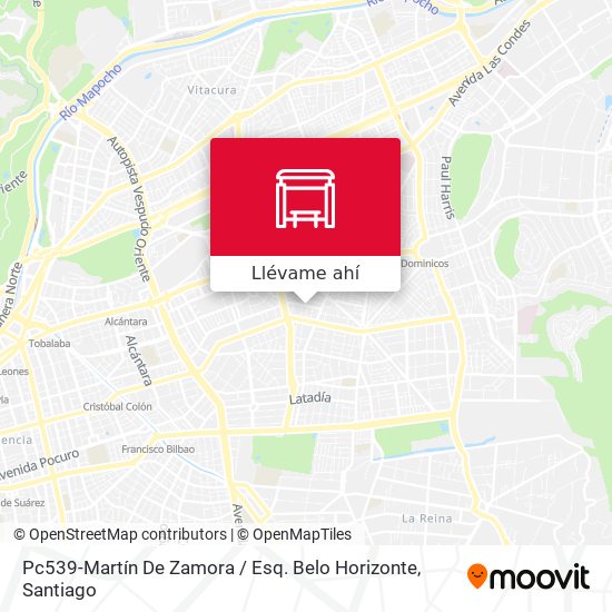 Mapa de Pc539-Martín De Zamora / Esq. Belo Horizonte