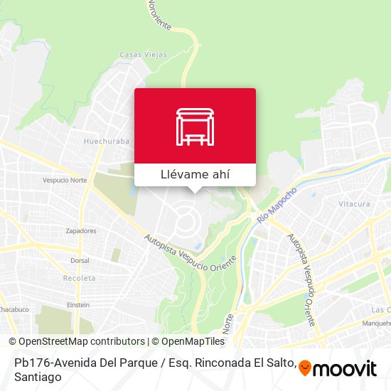 Mapa de Pb176-Avenida Del Parque / Esq. Rinconada El Salto