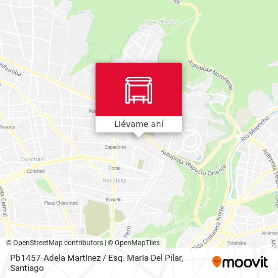 Mapa de Pb1457-Adela Martínez / Esq. María Del Pilar