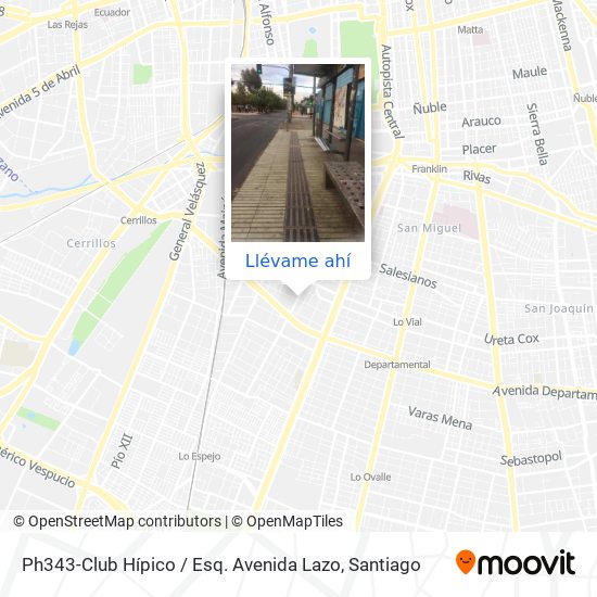 Cómo llegar a Ph343-Club Hípico / Esq. Avenida Lazo en Santiago en Micro o  Metro?