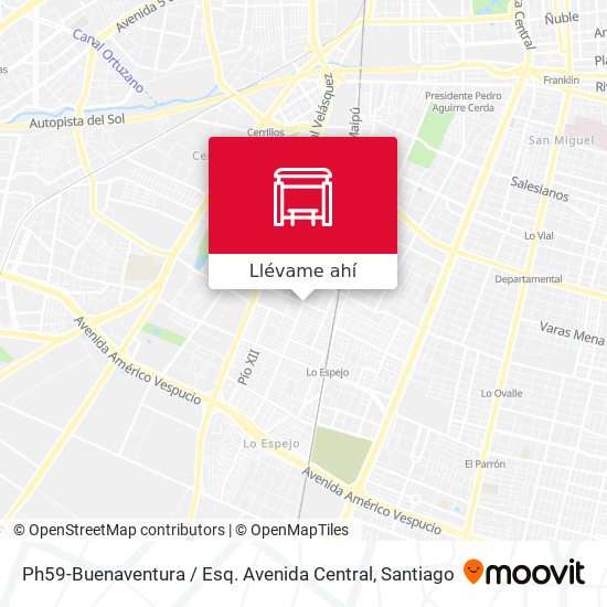 Mapa de Ph59-Buenaventura / Esq. Avenida Central