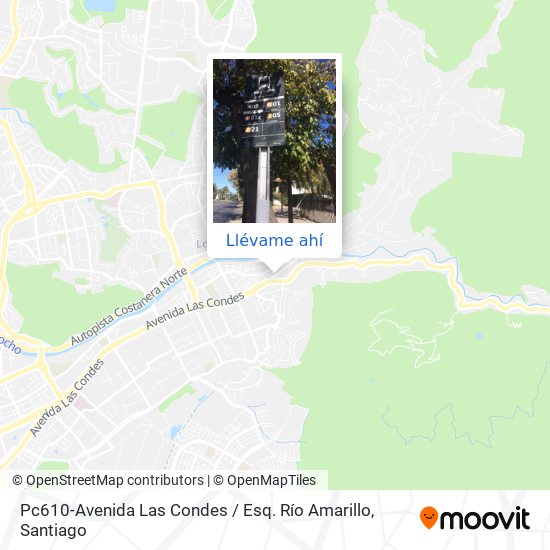 crítico Instalar en pc Los Alpes Cómo llegar a Pc610-Avenida Las Condes / Esq. Río Amarillo en Santiago en  Micro o Metro?