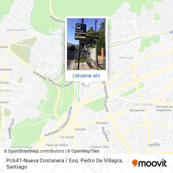 Mapa de Pc641-Nueva Costanera / Esq. Pedro De Villagra