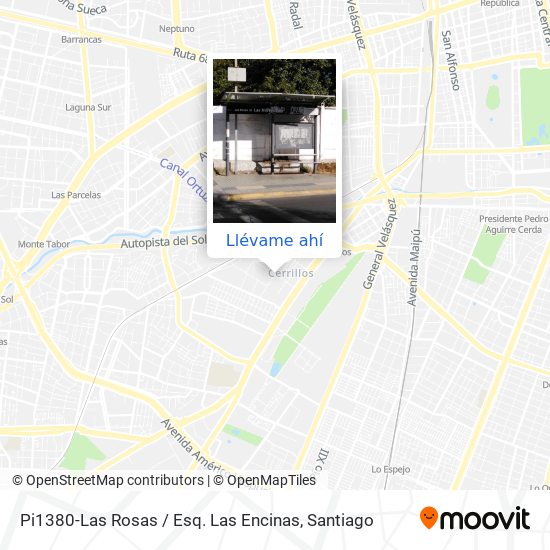 Mapa de Pi1380-Las Rosas / Esq. Las Encinas