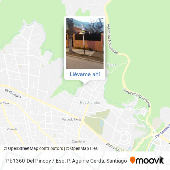Mapa de Pb1360-Del Pincoy / Esq. P. Aguirre Cerda