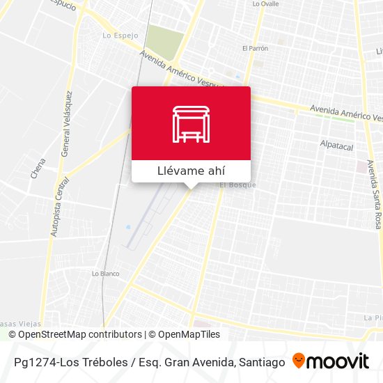 Mapa de Pg1274-Los Tréboles / Esq. Gran Avenida