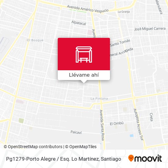 Mapa de Pg1279-Porto Alegre / Esq. Lo Martínez