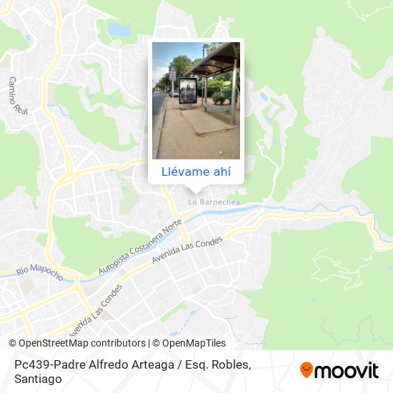 Mapa de Pc439-Padre Alfredo Arteaga / Esq. Robles