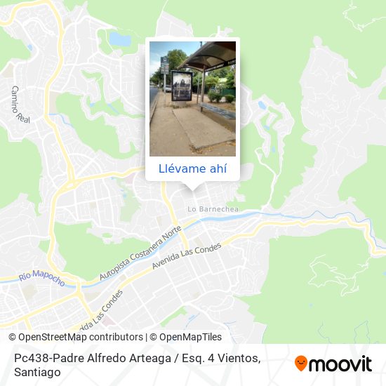 Mapa de Pc438-Padre Alfredo Arteaga / Esq. 4 Vientos