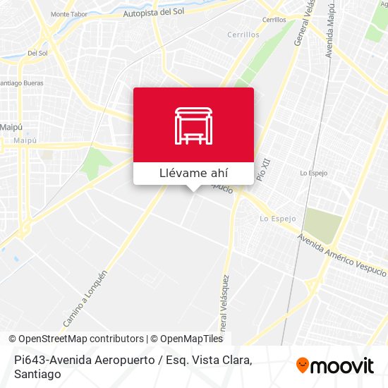 Mapa de Pi643-Avenida Aeropuerto / Esq. Vista Clara