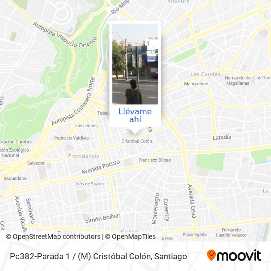 Mapa de Pc382-Parada 1 / (M) Cristóbal Colón