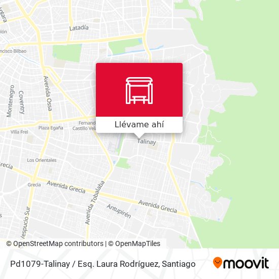 Mapa de Pd1079-Talinay / Esq. Laura Rodríguez