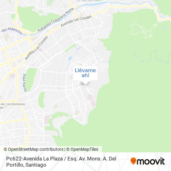 Mapa de Pc622-Avenida La Plaza / Esq. Av. Mons. A. Del Portillo