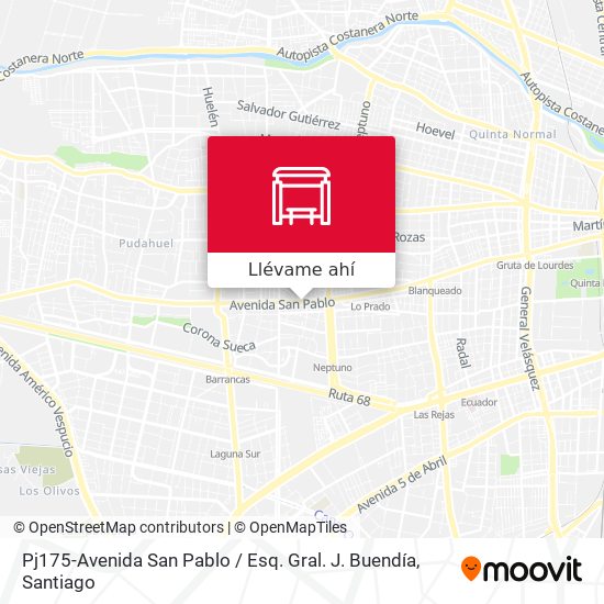 Mapa de Pj175-Avenida San Pablo / Esq. Gral. J. Buendía