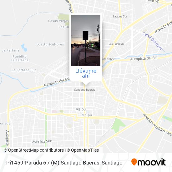 Mapa de Pi1459-Parada 6 / (M) Santiago Bueras