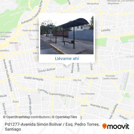 Mapa de Pd1277-Avenida Simón Bolívar / Esq. Pedro Torres