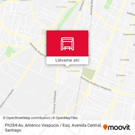 Mapa de Ph284-Av. Américo Vespucio / Esq. Avenida Central