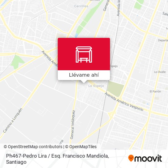 Mapa de Ph467-Pedro Lira / Esq. Francisco Mandiola