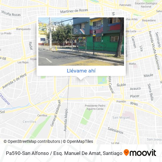 Mapa de Pa590-San Alfonso / Esq. Manuel De Amat