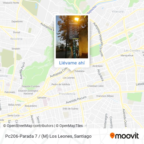 Mapa de Pc206-Parada 7 / (M) Los Leones