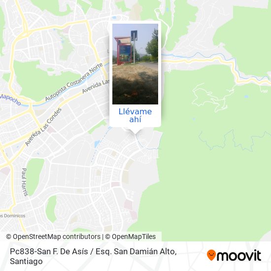 Mapa de Pc838-San F. De Asís / Esq. San Damián Alto