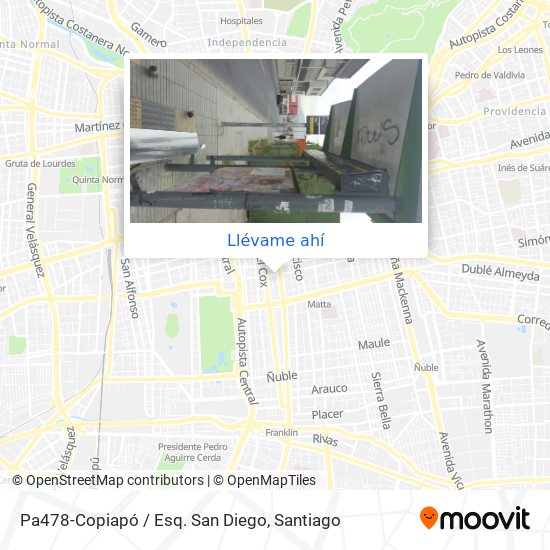 Mapa de Pa478-Copiapó / Esq. San Diego