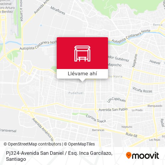 Mapa de Pj324-Avenida San Daniel / Esq. Inca Garcilazo