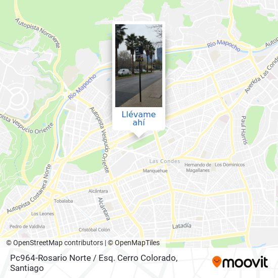 Mapa de Pc964-Rosario Norte / Esq. Cerro Colorado