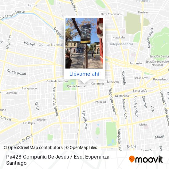 Mapa de Pa428-Compañía De Jesús / Esq. Esperanza