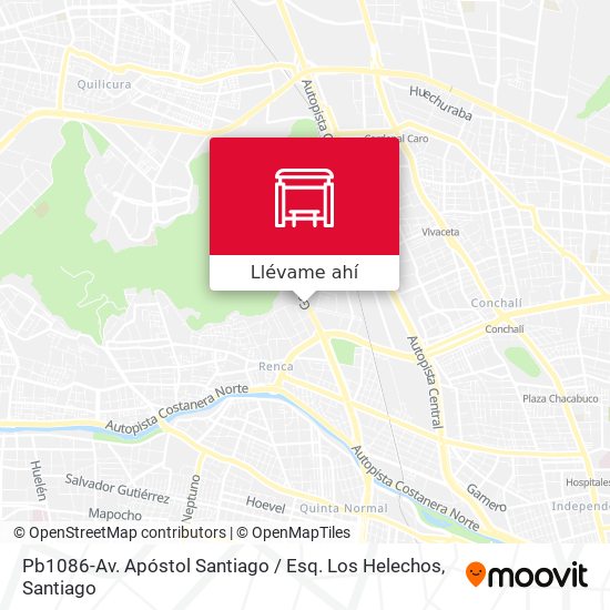 Mapa de Pb1086-Av. Apóstol Santiago / Esq. Los Helechos