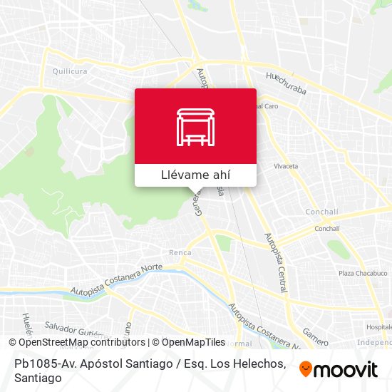 Mapa de Pb1085-Av. Apóstol Santiago / Esq. Los Helechos