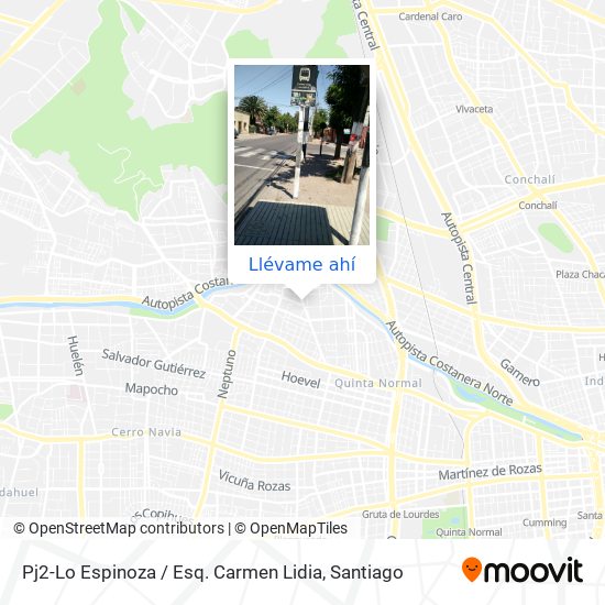 Mapa de Pj2-Lo Espinoza / Esq. Carmen Lidia