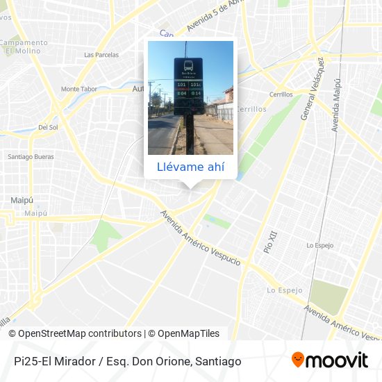 Mapa de Pi25-El Mirador / Esq. Don Orione