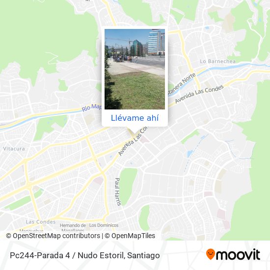 Mapa de Pc244-Parada 4 / Nudo Estoril