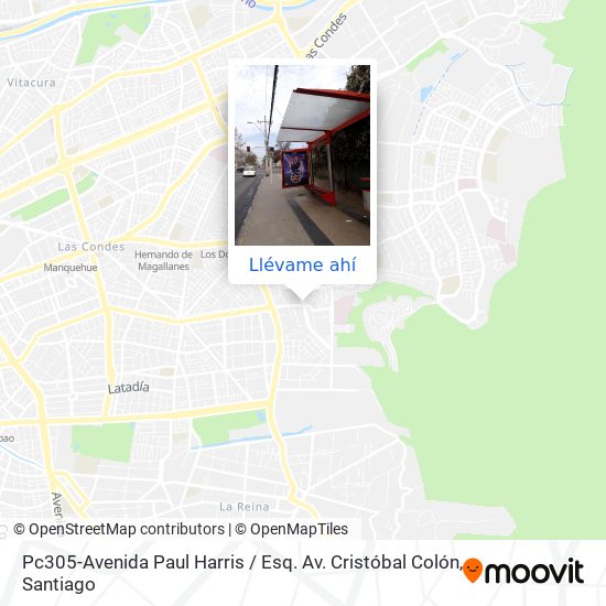 Mapa de Pc305-Avenida Paul Harris / Esq. Av. Cristóbal Colón