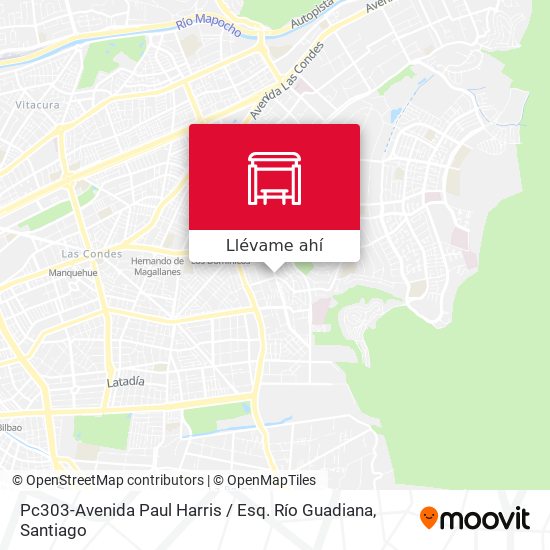 Mapa de Pc303-Avenida Paul Harris / Esq. Río Guadiana