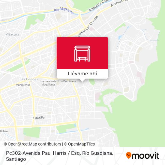 Mapa de Pc302-Avenida Paul Harris / Esq. Río Guadiana