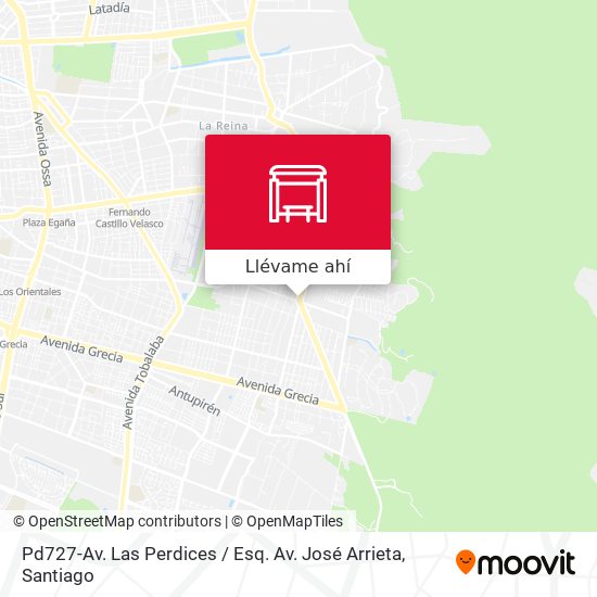 Mapa de Pd727-Av. Las Perdices / Esq. Av. José Arrieta