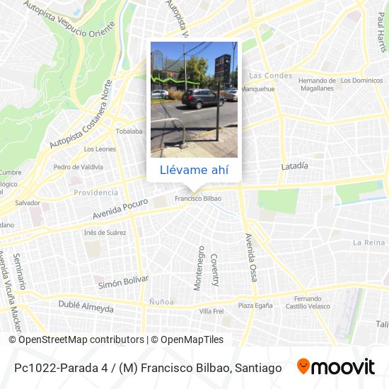 Mapa de Pc1022-Parada 4 / (M) Francisco Bilbao