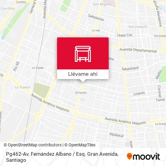 Mapa de Pg462-Av. Fernández Albano / Esq. Gran Avenida