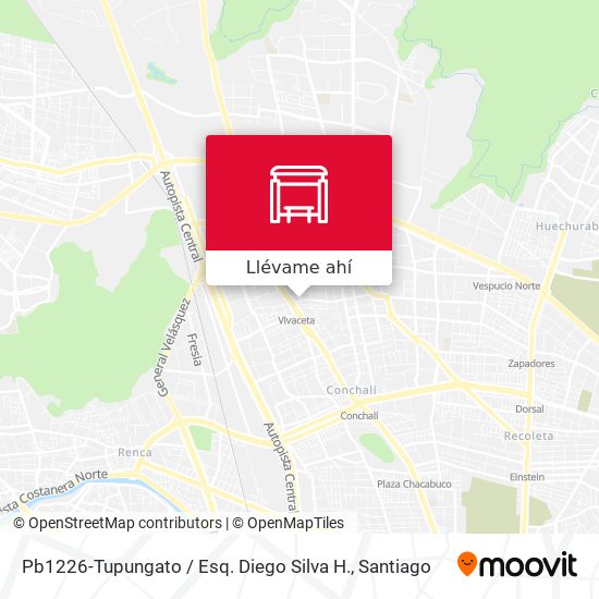 Mapa de Pb1226-Tupungato / Esq. Diego Silva H.