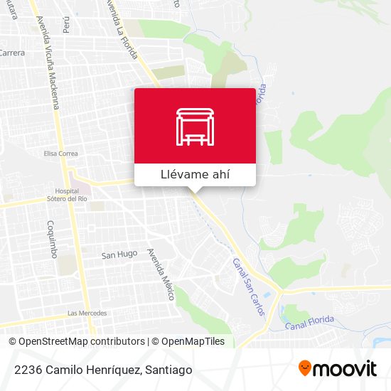 Mapa de 2236 Camilo Henríquez