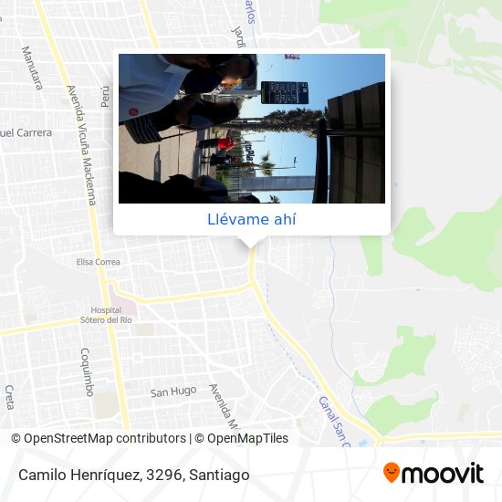 Mapa de Camilo Henríquez, 3296