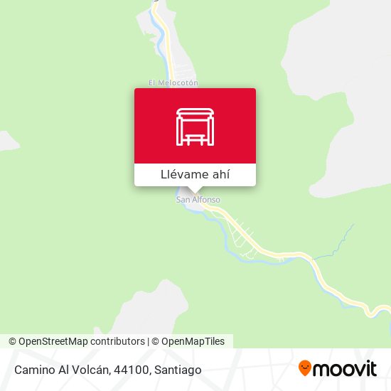 Mapa de Camino Al Volcán, 44100