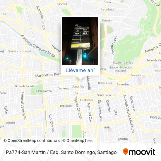 Mapa de Pa774-San Martín / Esq. Santo Domingo