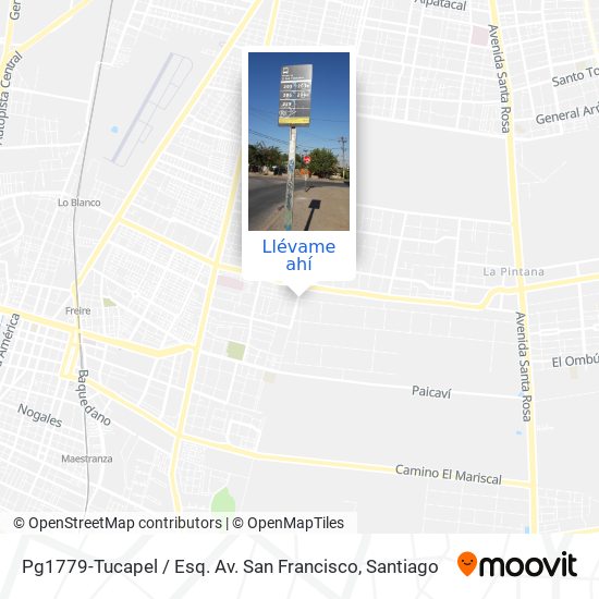 Mapa de Pg1779-Tucapel / Esq. Av. San Francisco