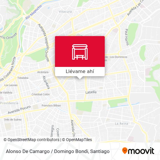 Mapa de Alonso De Camargo / Domingo Bondi