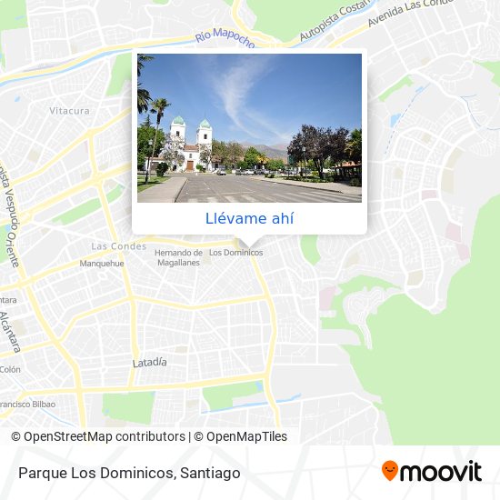 Mapa de Parque Los Dominicos