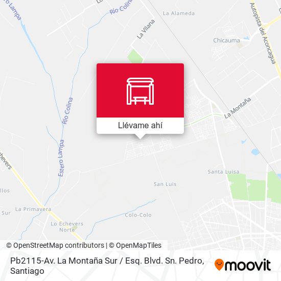 Mapa de Pb2115-Av. La Montaña Sur / Esq. Blvd. Sn. Pedro