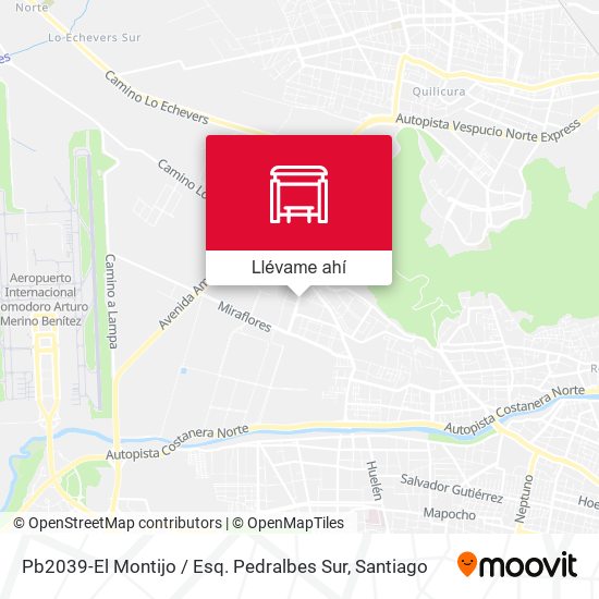 Mapa de Pb2039-El Montijo / Esq. Pedralbes Sur